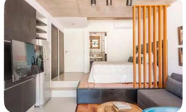 Palermo, Carranza 1900, 1 amb, 38m2, u$s 700 + expensas ( Nov 2025= $ 280,000) + servicios.  (alq min 3 meses)