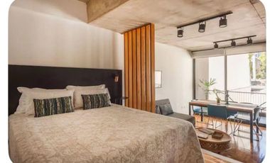 Palermo, Carranza 1900, 1 amb, 38m2, u$s 700 + expensas ( Nov 2025= $ 280,000) + servicios.  (alq min 3 meses)