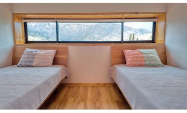 Parcela urbanizada con exclusiva casa en Fundo San Francisco de Los Andes