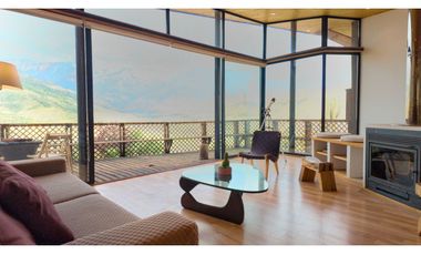 Parcela urbanizada con exclusiva casa en Fundo San Francisco de Los Andes