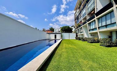 LOFT EN RENTA EN COND. CON ALBERCA EN TLALTENANGO, CUERNAVACA