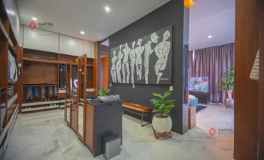 Casa de una planta amueblada  con Alberca en El Palomar Lujo sur