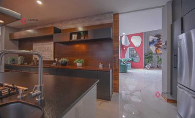 Casa de una planta amueblada  con Alberca en El Palomar Lujo sur