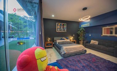 Casa de una planta amueblada  con Alberca en El Palomar Lujo sur