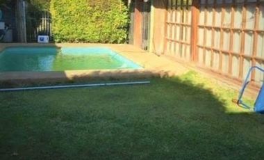 Casa En Venta De 3 Dorm.2 Ba. Piscina San Marcelino Machalí