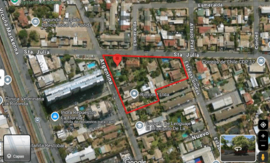 Arriendo gran terreno 1000m2 en Rojas Magallanes, La Florida