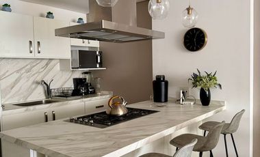 Departamento amueblado en REAL VIEW | 1 recámara + amenidades premium