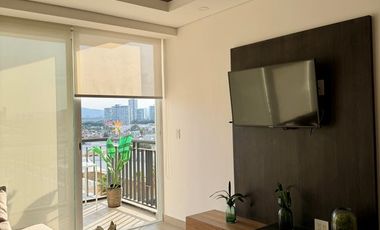 Departamento amueblado en REAL VIEW | 1 recámara + amenidades premium