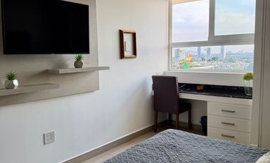 Departamento amueblado en REAL VIEW | 1 recámara + amenidades premium