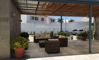 DEPARTAMENTO AMUEBLADO EN RENTA EN JURIQUILLA SANTA FE CON AMENIDADES Y VIGILANCIA