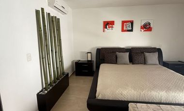 DEPARTAMENTO AMUEBLADO EN RENTA EN JURIQUILLA SANTA FE CON AMENIDADES Y VIGILANCIA