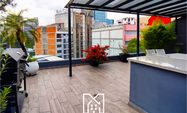 Exclusivo silencioso PH del Valle Nte 3R 3.5B 2E y roof garden propio
