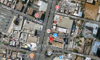 Terreno Comercial en Esquina de Gran Avenida con José Ureta - Sector Lo Ovalle