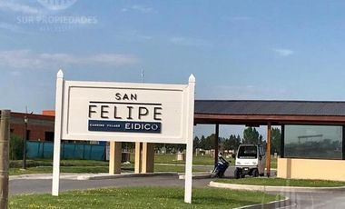 Lote en venta en barrio San Felipe Canning