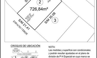 Terreno en  Casonas del Haras