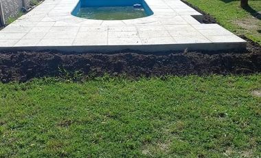 Terreno CON QUINCHO, BAÑO Y PILETA