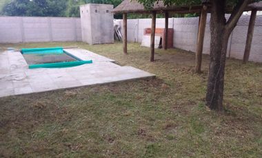 Terreno CON QUINCHO, BAÑO Y PILETA