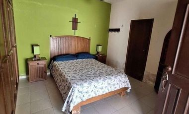 Casa en segunda fila de la playa en venta en Chelem