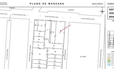 Oportunidad de Inversión - Esquina sobre Avenida Martinolli