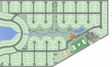 LOTE A LA LAGUNA EN VENTA  860m2 - CRUZ DEL SUR CANNING