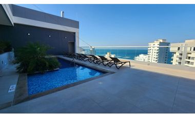 Apartamento vista al mar con permiso de turismo Rodadero Sur- 005