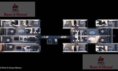 Departamento en  Venta en Miguel Hidalgo, Los Manzanos MG. 23-4779