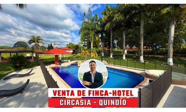 VENTA DE FINCA-HOTEL EN CIRCASIA, QUINDO, COLOMBIA