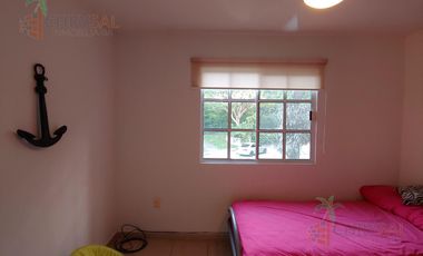 Renta de Departamento  amueblado en Fraccionamiento Punta Laguna