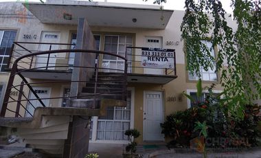 Renta de Departamento  amueblado en Fraccionamiento Punta Laguna