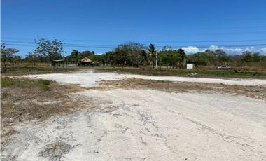 SE VENDE TERRENO PLANO EN SAN CARLOS FRENTE A VIA INTERAMERICANA