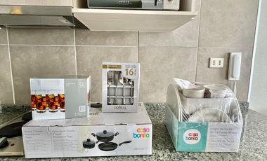 Depto amoblado - Garantía en 3 cuotas