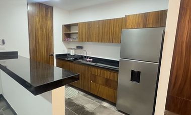 RENTA DE DEPARTAMENTO AMUEBLDO CON AMENIDADES,CONKAL,YUCATAN