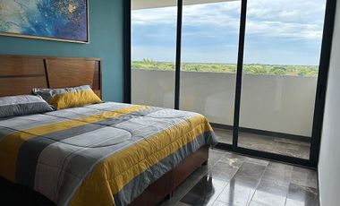 RENTA DE DEPARTAMENTO AMUEBLDO CON AMENIDADES,CONKAL,YUCATAN