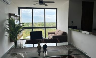 RENTA DE DEPARTAMENTO AMUEBLDO CON AMENIDADES,CONKAL,YUCATAN