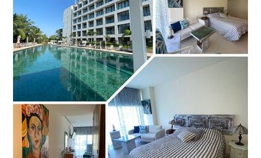VENTA DEPA TIPO LOFT  SEMI-AMUEBLADO A 1 CUADRA DE LA PLAYA- NVO VALLARTA | MIO