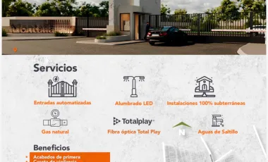 Casa en venta en Montalia, Saltillo, Coahuila de Zaragoza