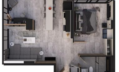 Vendo departamento en Centro Tijuana Skyline Residence 82m2