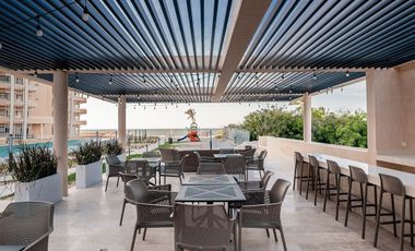 Departamento en venta frente al mar de Telchac Puerto, Yucatán