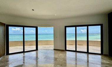 Departamento en venta frente al mar de Telchac Puerto, Yucatán