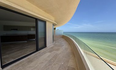 Departamento en venta frente al mar de Telchac Puerto, Yucatán