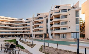 Departamento en venta frente al mar de Telchac Puerto, Yucatán