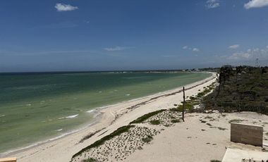 Departamento en venta frente al mar de Telchac Puerto, Yucatán
