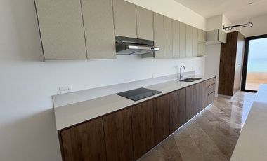 Departamento en venta frente al mar de Telchac Puerto, Yucatán