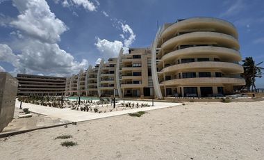 Departamento en venta frente al mar de Telchac Puerto, Yucatán