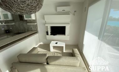 DEPARTAMENTO DE 2 AMBIENTES EN LAGOON PILAR CON TERRAZA  HERMOSA VISTA A LA LAGUNA