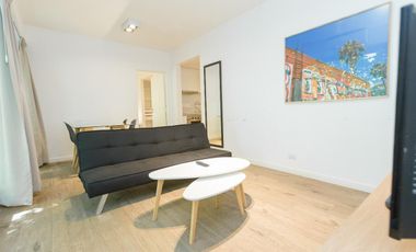 Alquiler temporario departamento 2 ambientes Belgrano amenities