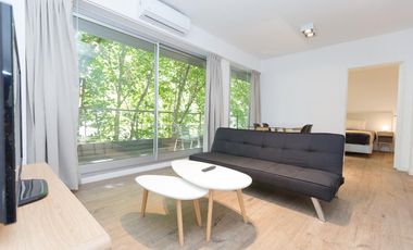 Alquiler temporario departamento 2 ambientes Belgrano amenities