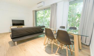Alquiler temporario departamento 2 ambientes Belgrano amenities