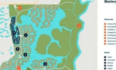 VENTA CASA  EN UNA PLANTA, A LA LAGUNA CON MUELLE PROPIO, PUERTOS DEL LAGO