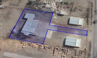 Galpón 560 mts2 en lote de 2500 mts,  en cercanías de la estación YPF y la ruta 65